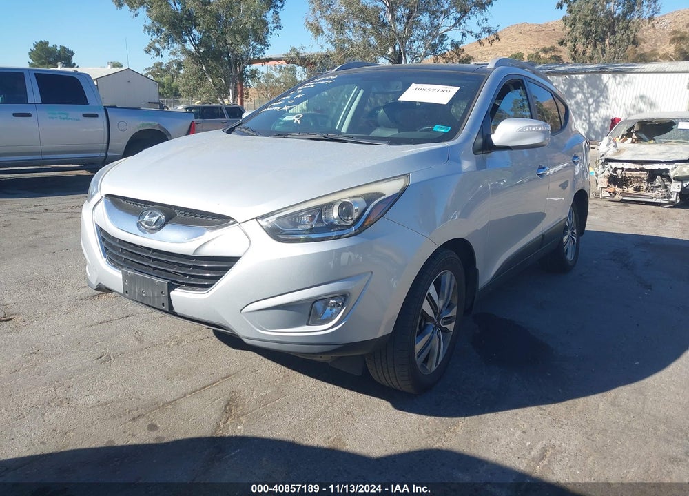 2014 HYUNDAI TUCSON LIMITED VIN: KM8JU3AG6EU948369