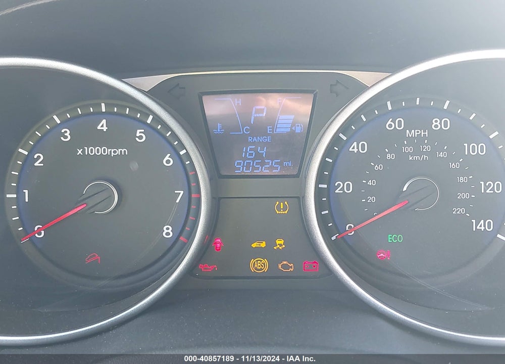 2014 HYUNDAI TUCSON LIMITED VIN: KM8JU3AG6EU948369
