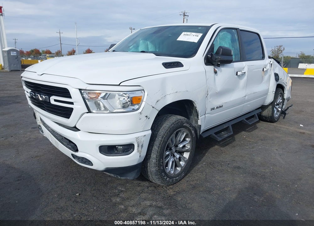 2019 RAM 1500 BIG HORN/LONE STAR 4X2 5'7 BOX VIN: 1C6RREFT7KN905764