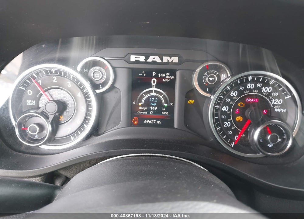 2019 RAM 1500 BIG HORN/LONE STAR 4X2 5'7 BOX VIN: 1C6RREFT7KN905764