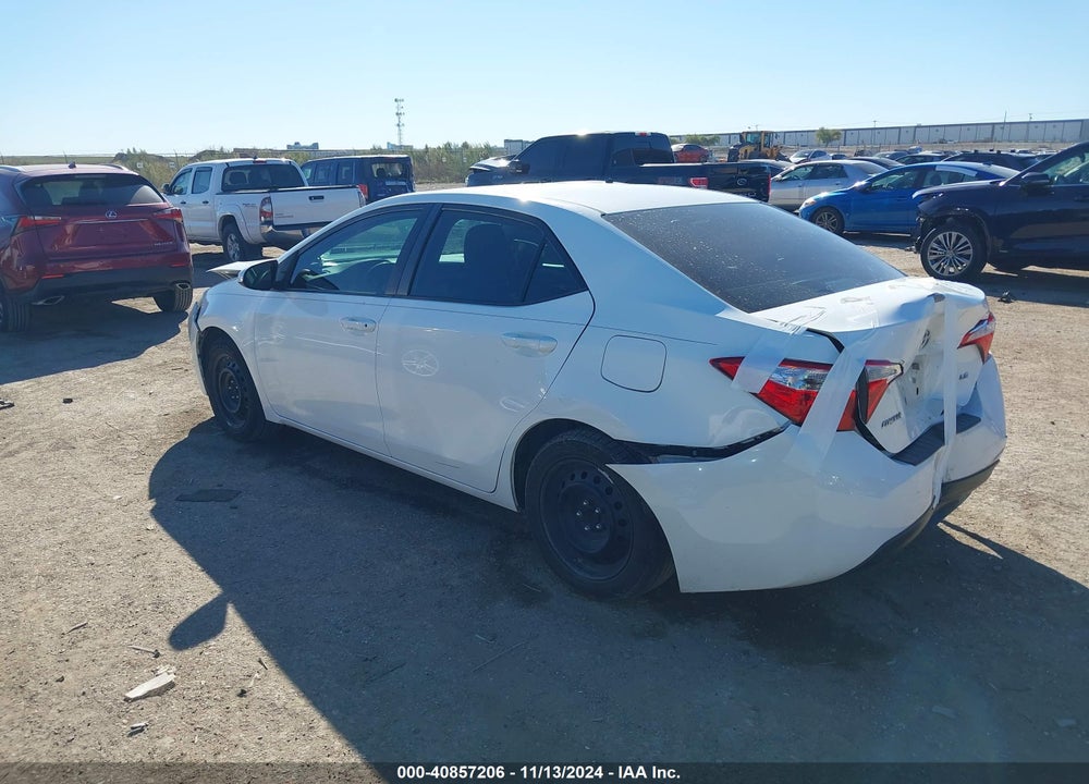 2016 TOYOTA COROLLA LE VIN: 5YFBURHE6GP426843