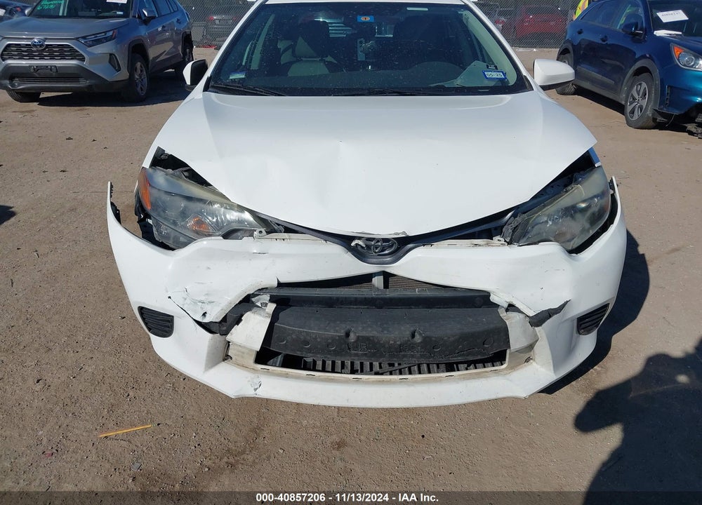 2016 TOYOTA COROLLA LE VIN: 5YFBURHE6GP426843