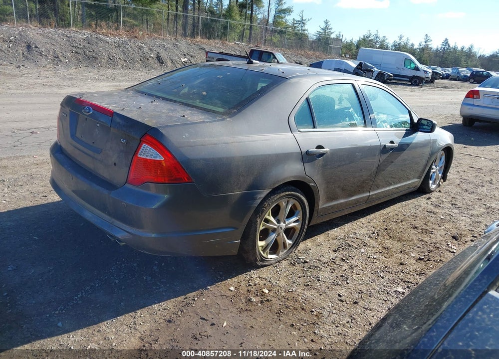 2012 FORD FUSION SE VIN: 3FAHP0HA8CR297914
