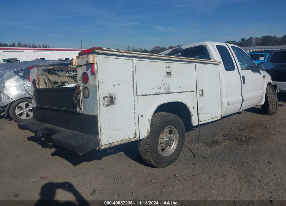 2001 FORD F-250 LARIAT/XL/XLT VIN: 1FTNX20S41EA05186