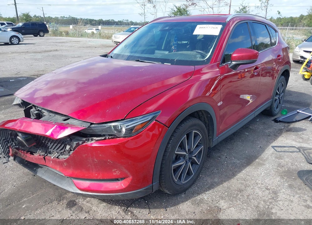 2018 MAZDA CX-5 GRAND TOURING VIN: JM3KFADM5J0380620