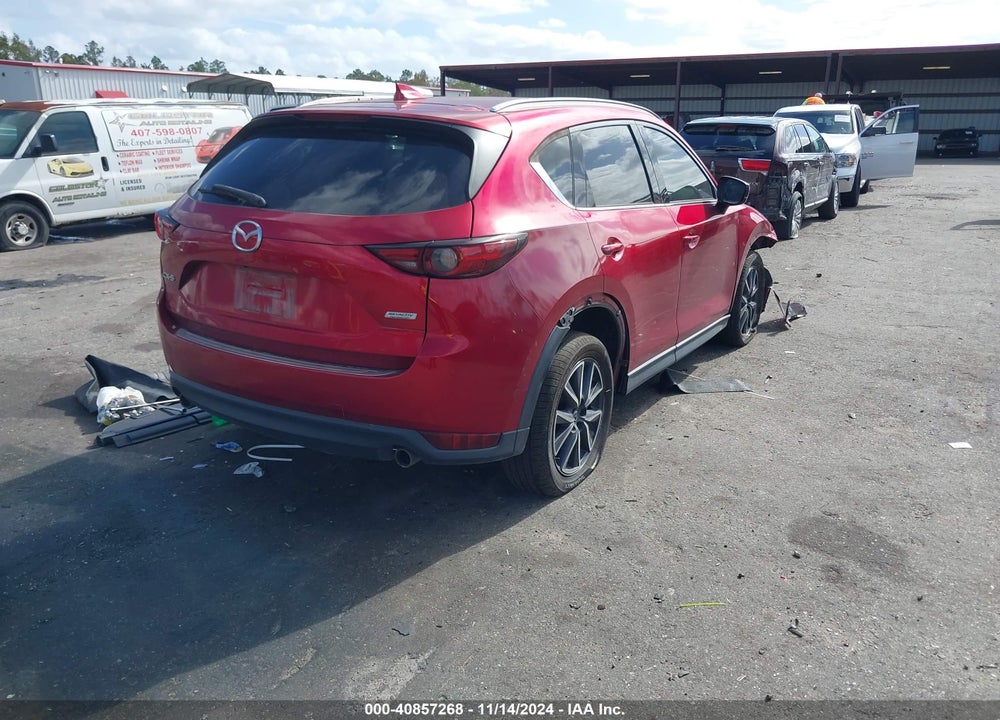 2018 MAZDA CX-5 GRAND TOURING VIN: JM3KFADM5J0380620