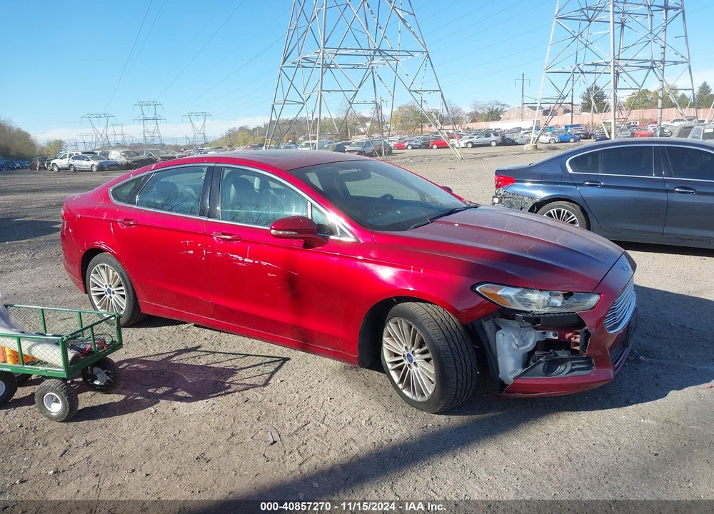 2016 FORD FUSION SE VIN: 3FA6P0T96GR120871