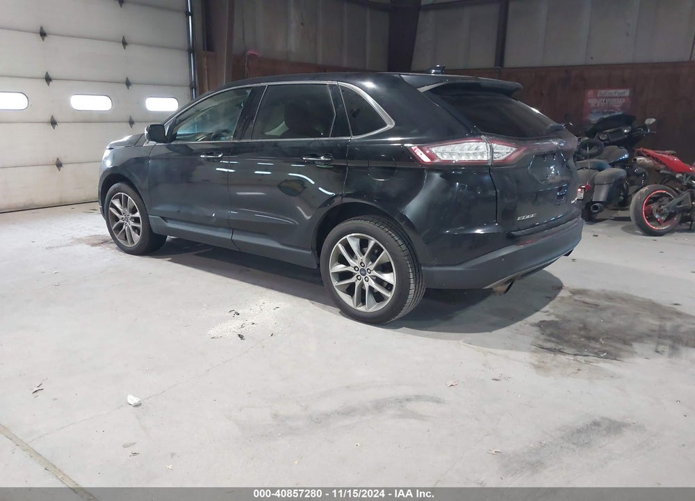 2017 FORD EDGE TITANIUM VIN: 2FMPK4K91HBB14185