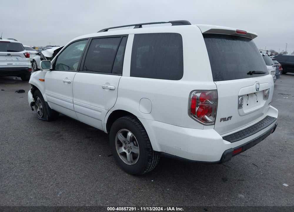 2008 HONDA PILOT EX-L VIN: 5FNYF18568B030169