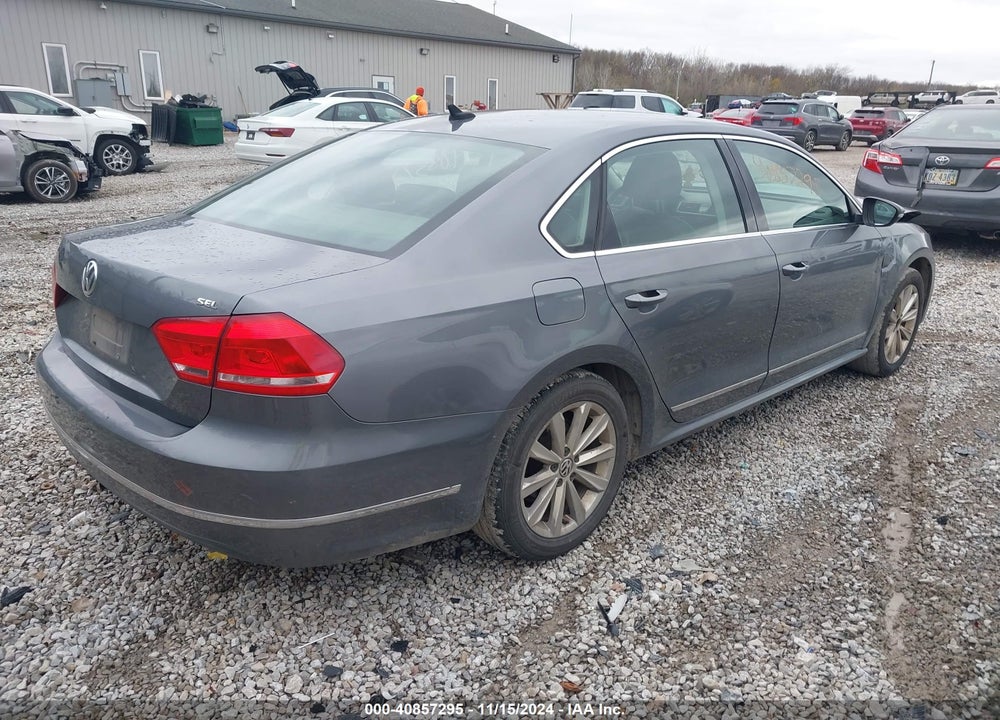 2012 VOLKSWAGEN PASSAT 2.5L SEL PREMIUM VIN: 1VWCP7A32CC030983