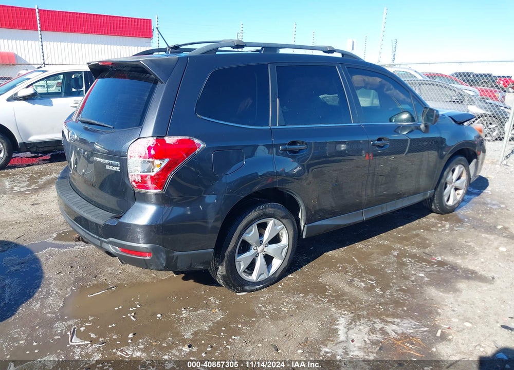 2015 SUBARU FORESTER 2.5I LIMITED VIN: JF2SJARC4FH513417
