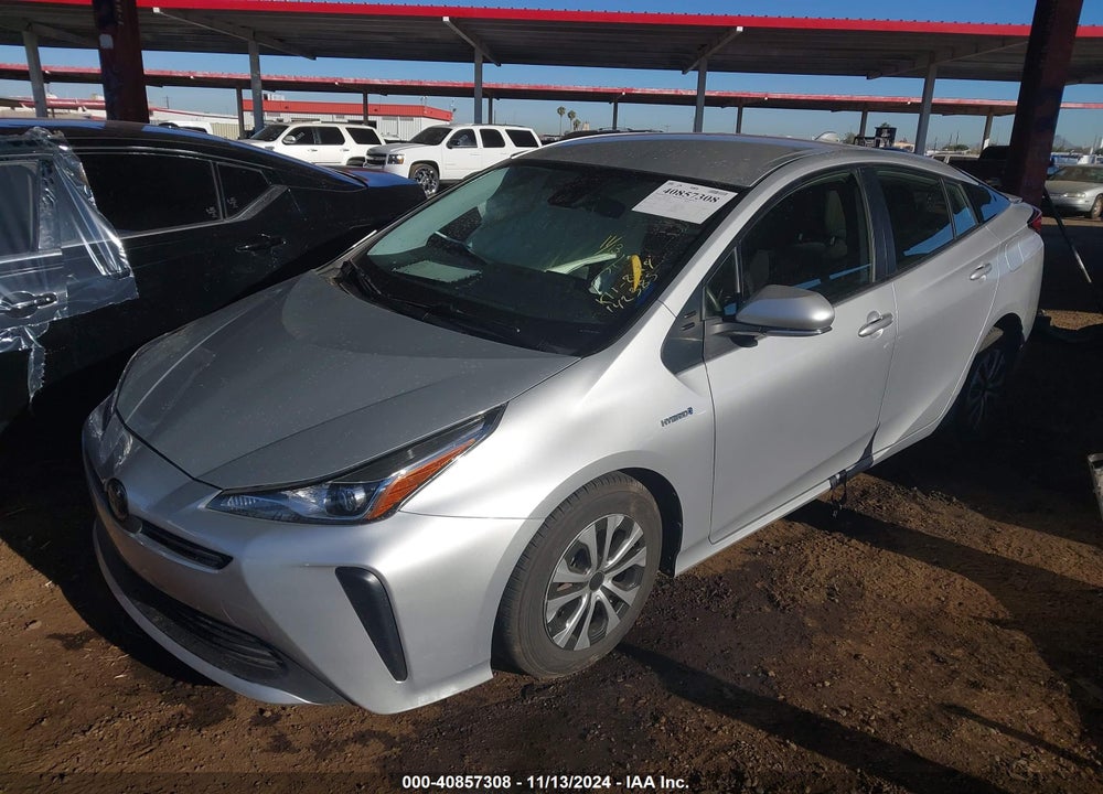 2021 TOYOTA PRIUS L ECO VIN: JTDKAMFU3M3142385