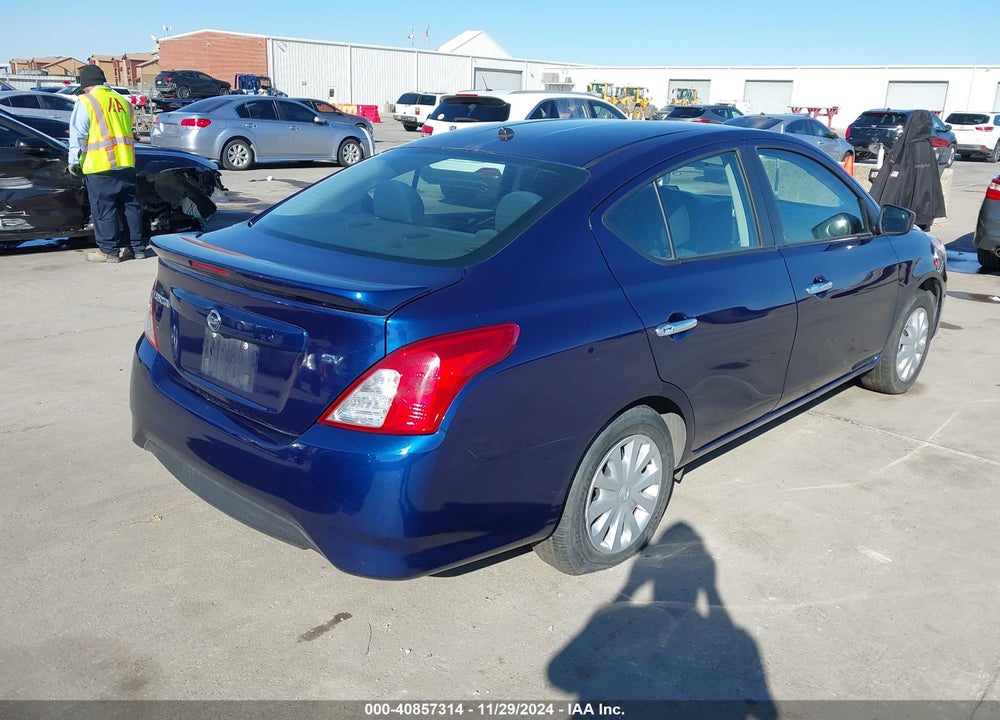 2019 NISSAN VERSA 1.6 SV VIN: 3N1CN7AP4KL880776