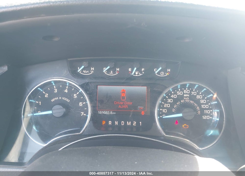 2011 FORD F-150 XLT VIN: 1FTFW1CT3BKD41257