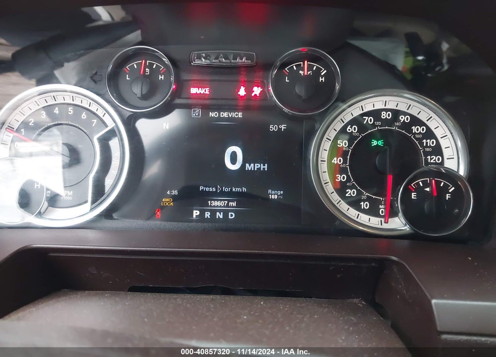 2016 RAM 1500 LAIE VIN: 1C6RR7NT4GS338919