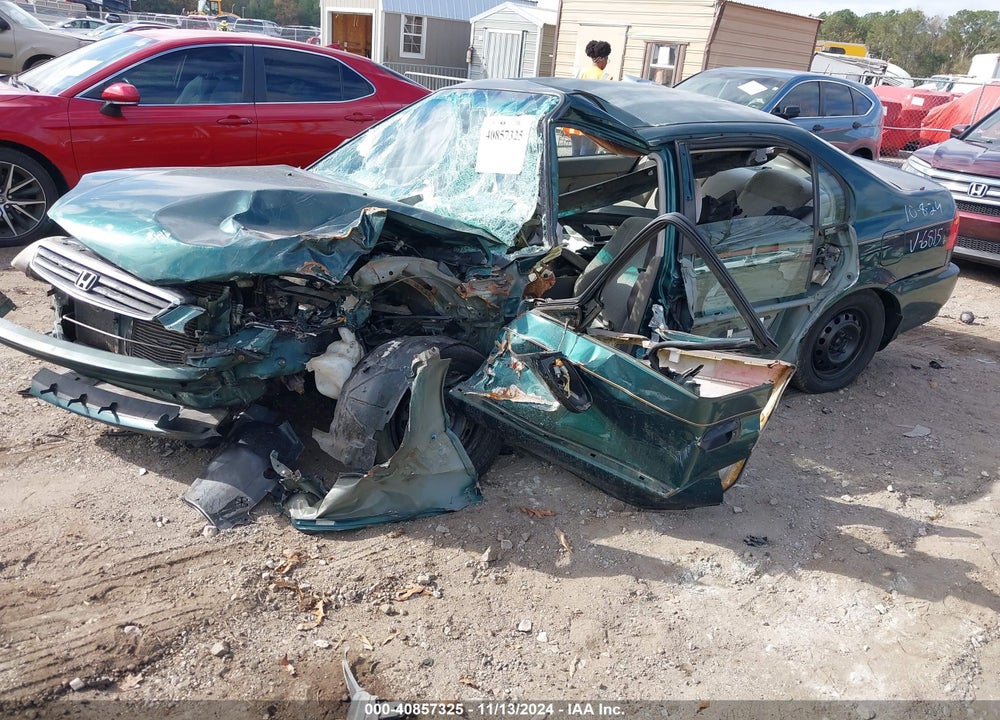 2000 HONDA CIVIC LX VIN: 1HGEJ6675YL016815