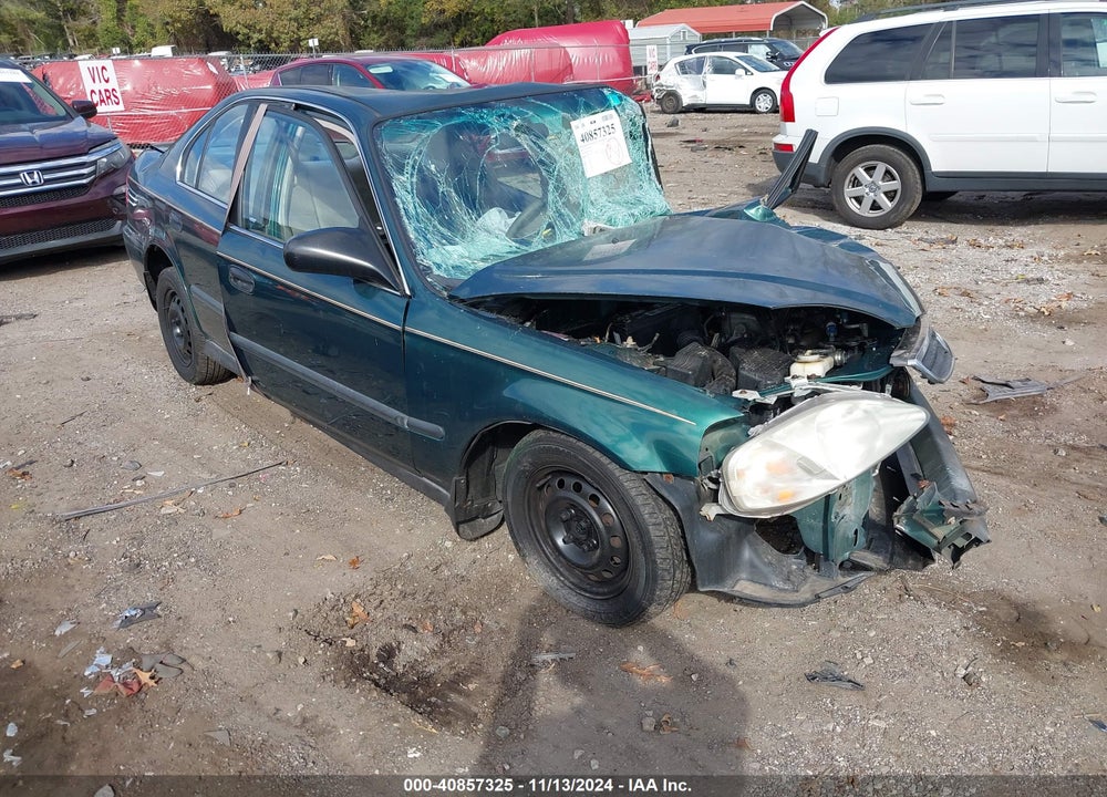 2000 HONDA CIVIC LX VIN: 1HGEJ6675YL016815