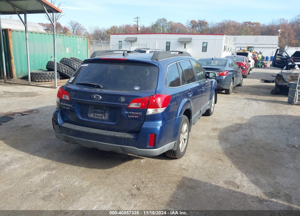 2011 SUBARU OUTBACK VIN: 4S4BRDLC2B2361731