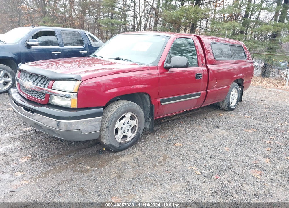 2004 CHEVROLET SILVERADO 1500 LS VIN: 1GCEC14V14Z123171