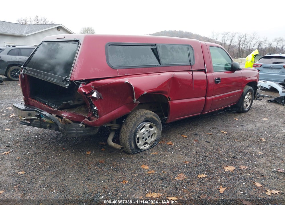 2004 CHEVROLET SILVERADO 1500 LS VIN: 1GCEC14V14Z123171