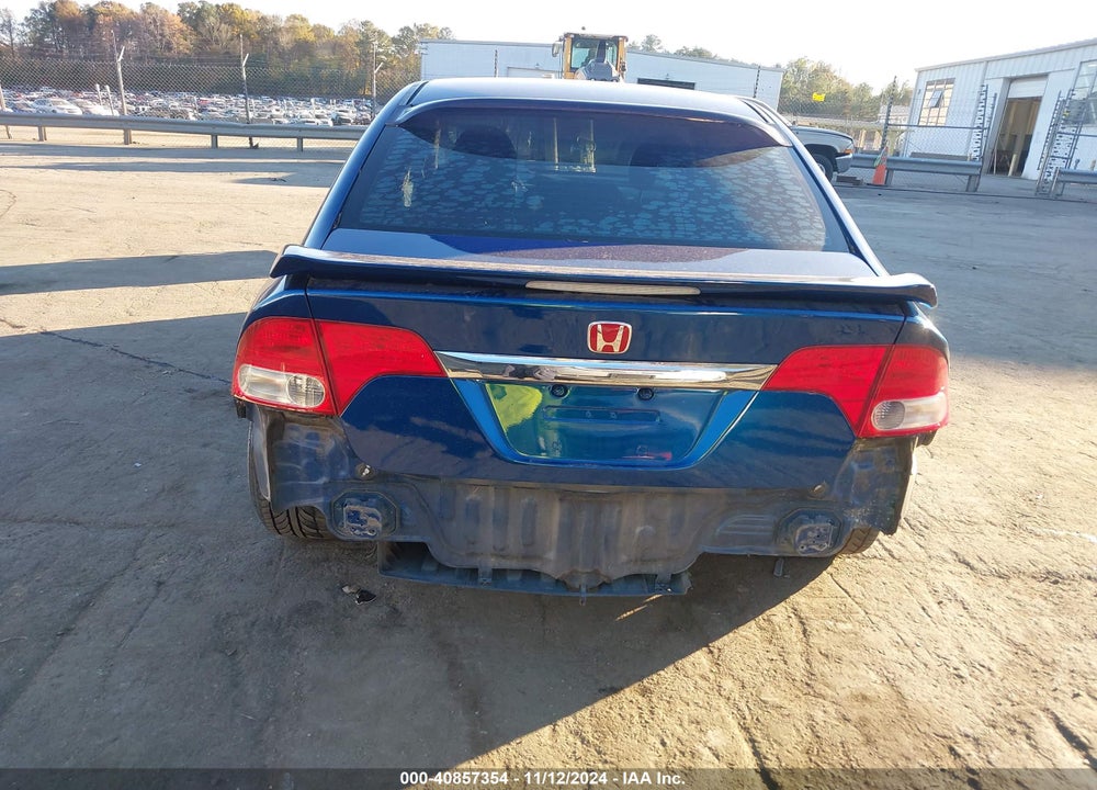 2009 HONDA CIVIC SI VIN: 2HGFA55519H702542