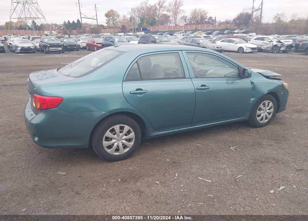 2009 TOYOTA COROLLA LE VIN: 2T1BU40E79C165045