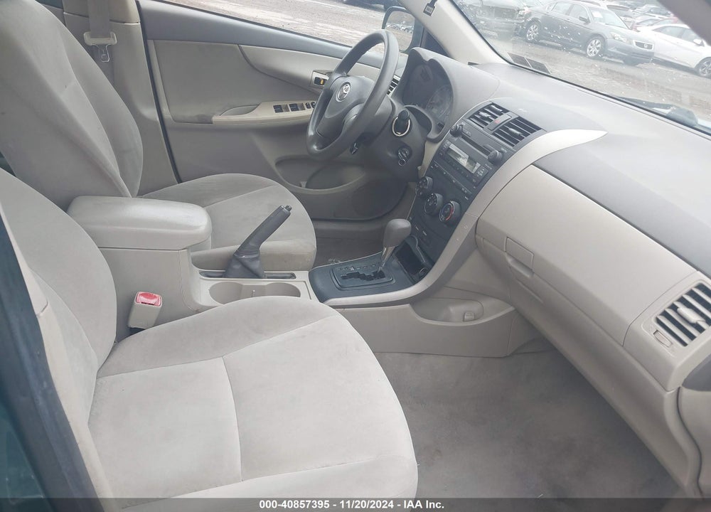 2009 TOYOTA COROLLA LE VIN: 2T1BU40E79C165045