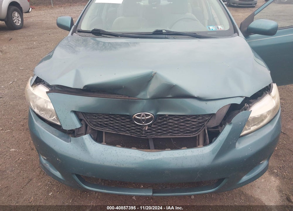 2009 TOYOTA COROLLA LE VIN: 2T1BU40E79C165045