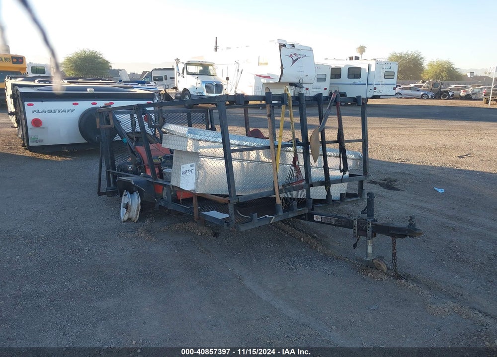 2011 CARRY ON TRAILER VIN: 4YMUL0819BN010549