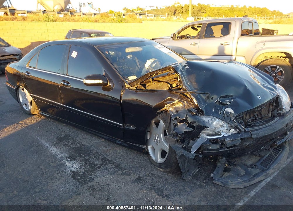 2003 MERCEDES-BENZ S 500 VIN: WDBNG75J73A378339