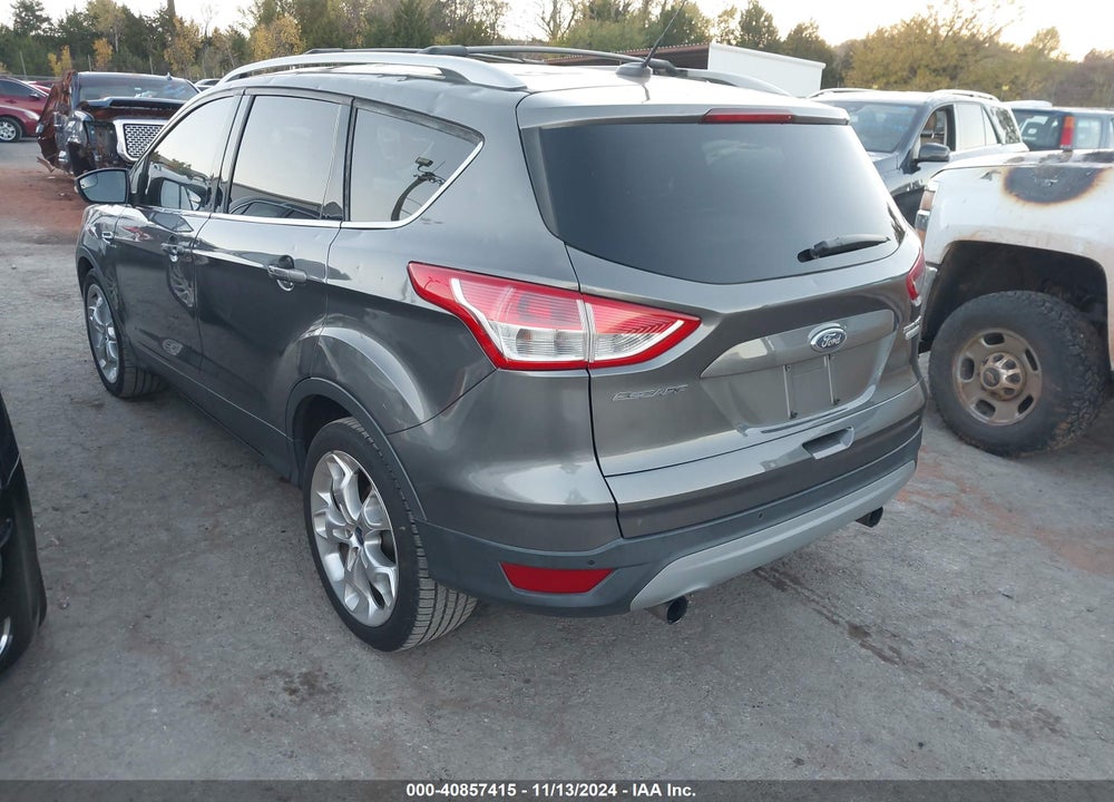 2013 FORD ESCAPE TITANIUM VIN: 1FMCU0J98DUD37203