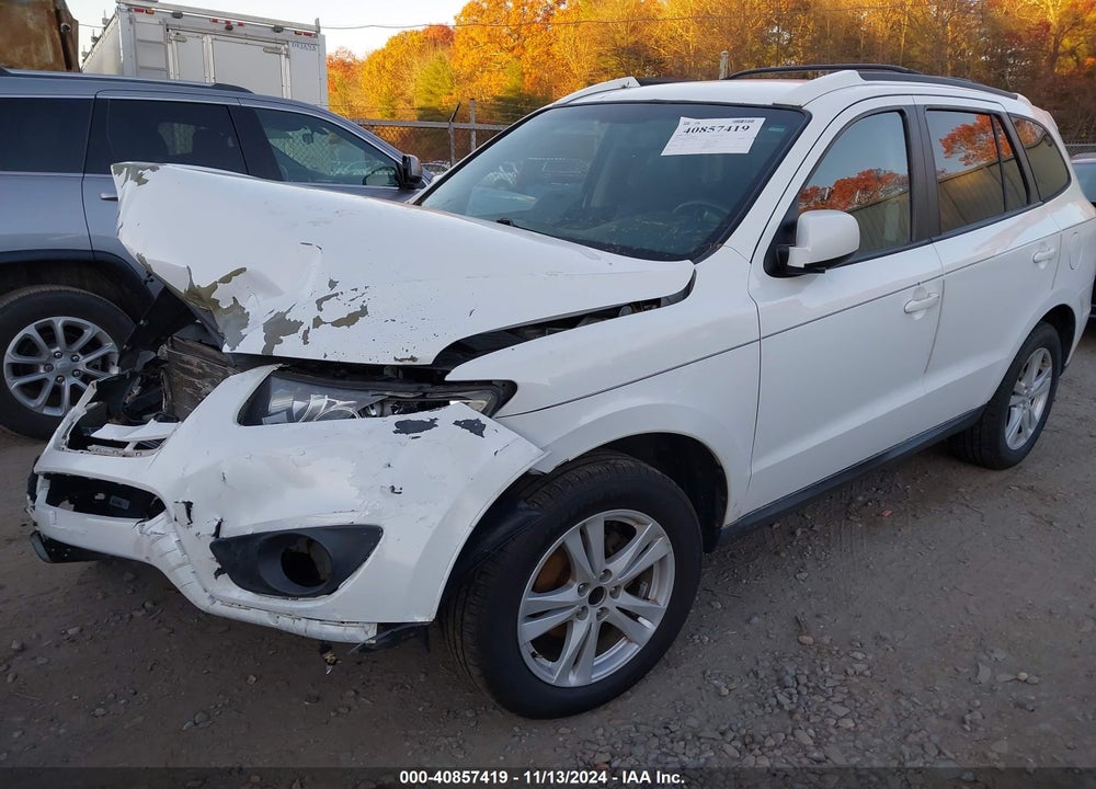 2010 HYUNDAI SANTA FE SE VIN: 5NMSHDAG5AH407530