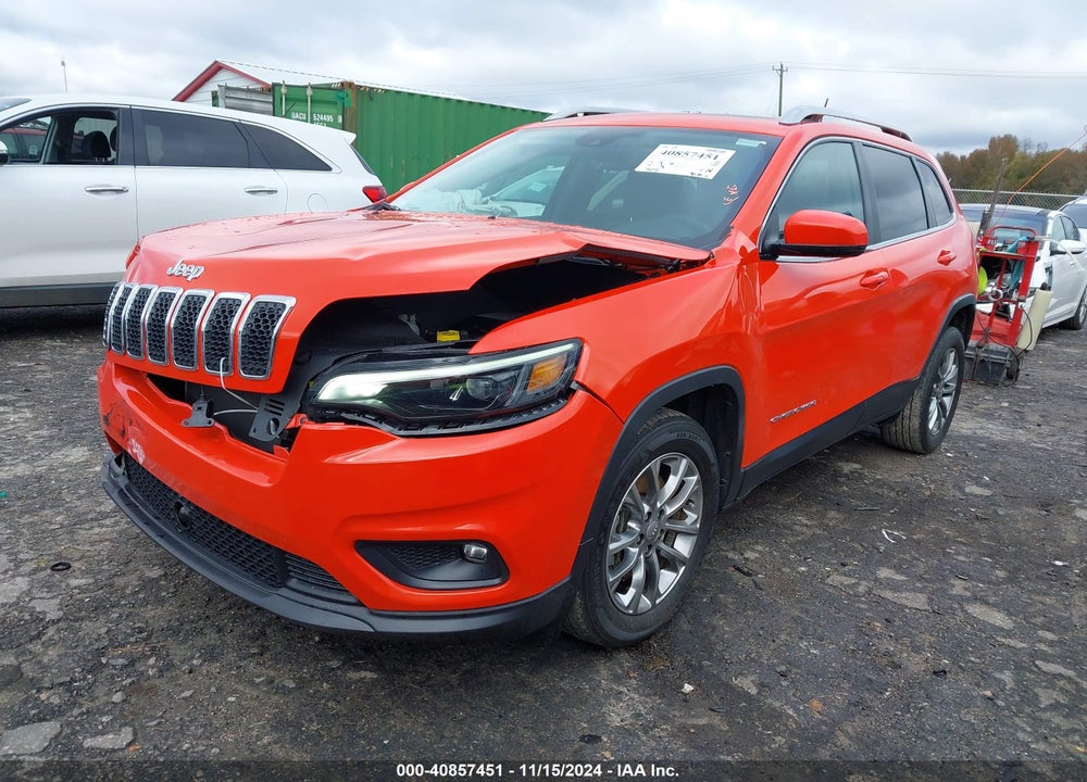 2021 JEEP CHEROKEE LATITUDE LUX FWD VIN: 1C4PJLMX4MD176844