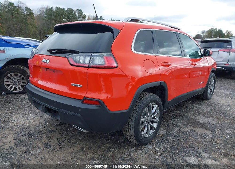2021 JEEP CHEROKEE LATITUDE LUX FWD VIN: 1C4PJLMX4MD176844