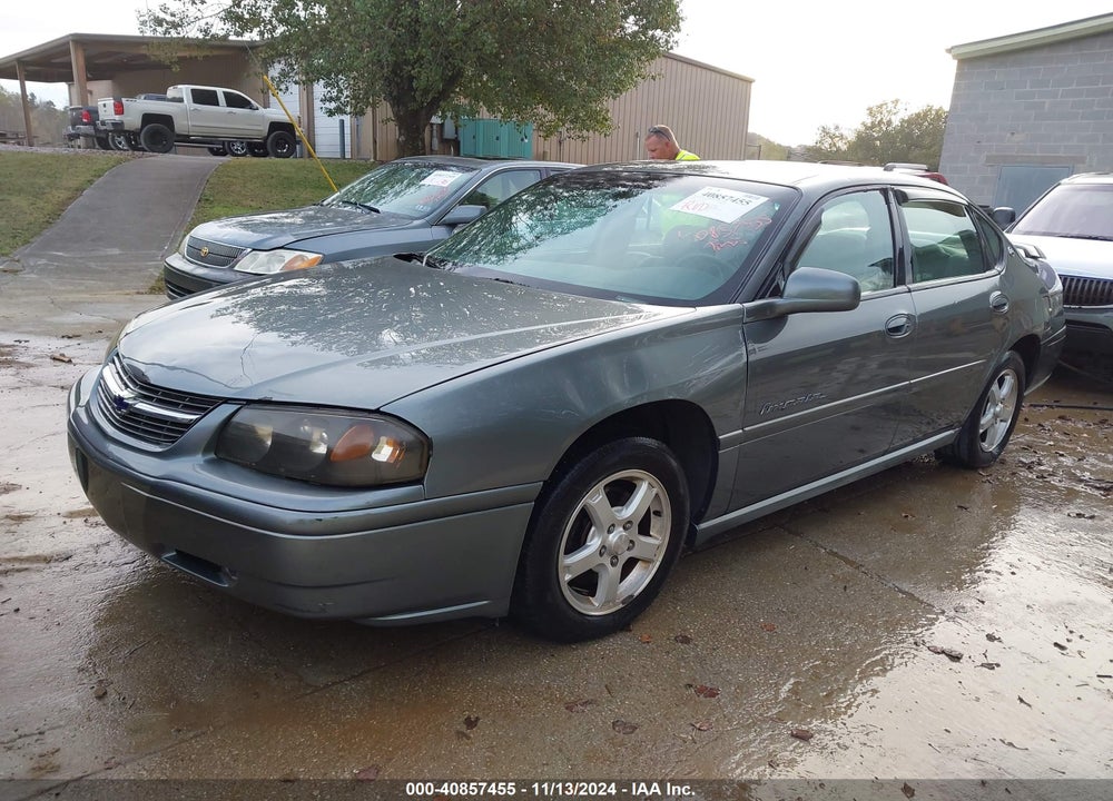 2004 CHEVROLET IMPALA LS VIN: 2G1WH52K549349304