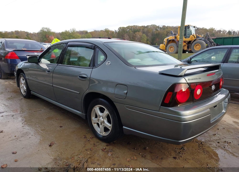 2004 CHEVROLET IMPALA LS VIN: 2G1WH52K549349304