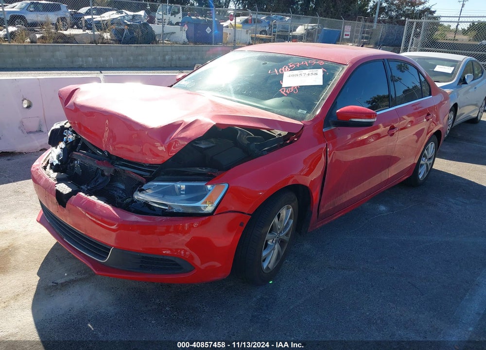 2014 VOLKSWAGEN JETTA 1.8T SE VIN: 3VWD17AJ0EM312724