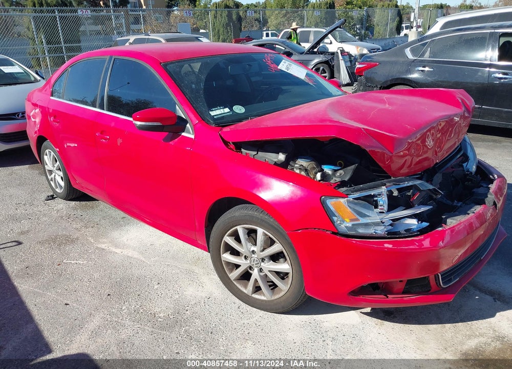 2014 VOLKSWAGEN JETTA 1.8T SE VIN: 3VWD17AJ0EM312724