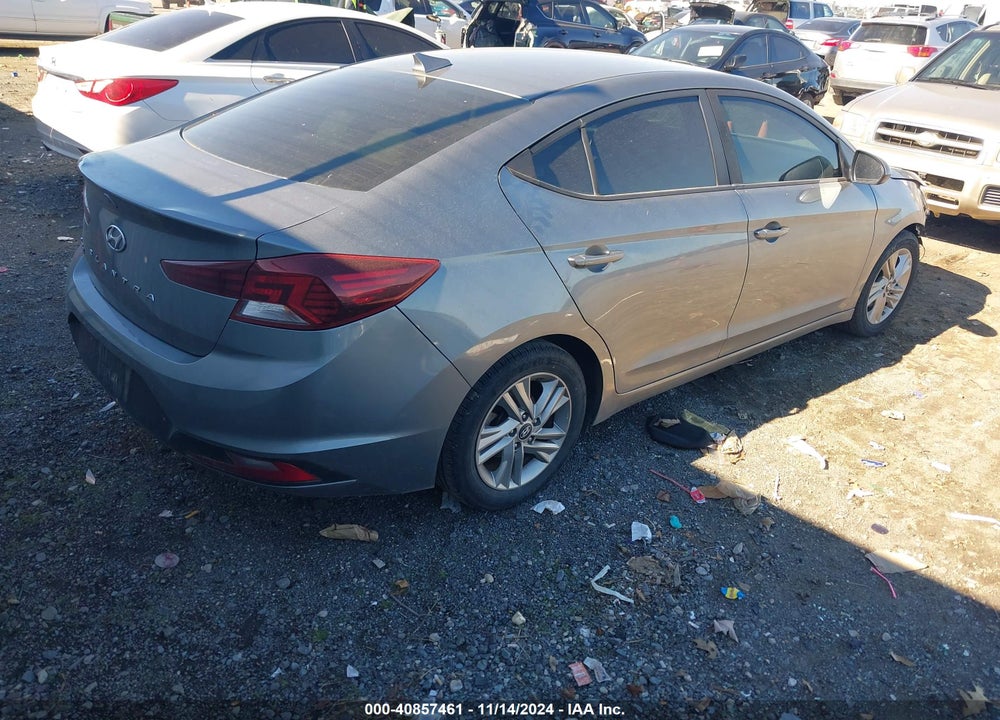 2019 HYUNDAI ELANTRA VIN: KMHD84LF4KU738263
