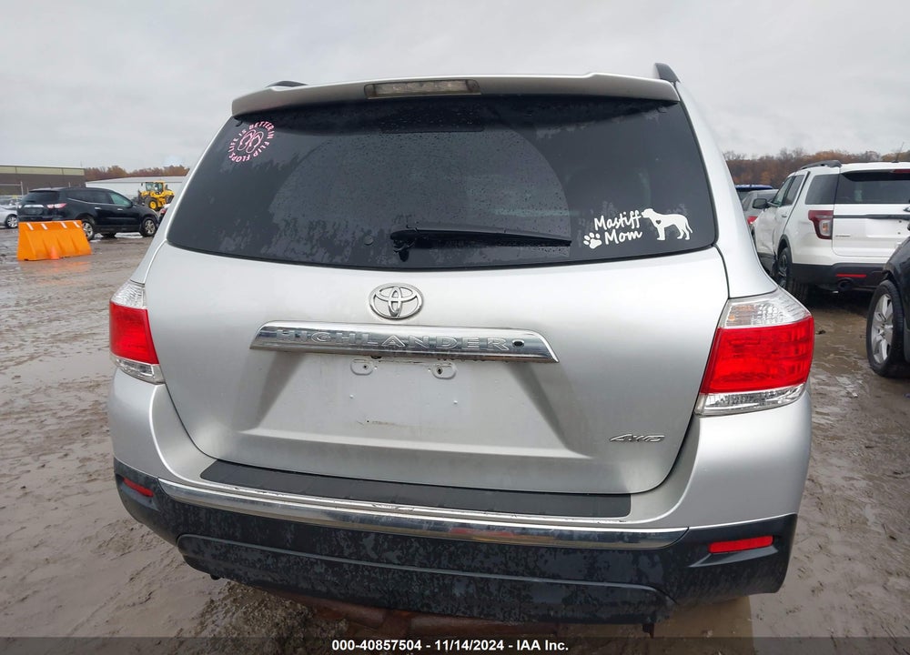 2013 TOYOTA HIGHLANDER LIMITED V6 VIN: 5TDDK3EH1DS206037