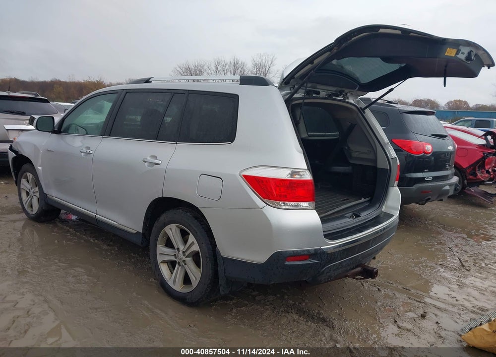 2013 TOYOTA HIGHLANDER LIMITED V6 VIN: 5TDDK3EH1DS206037