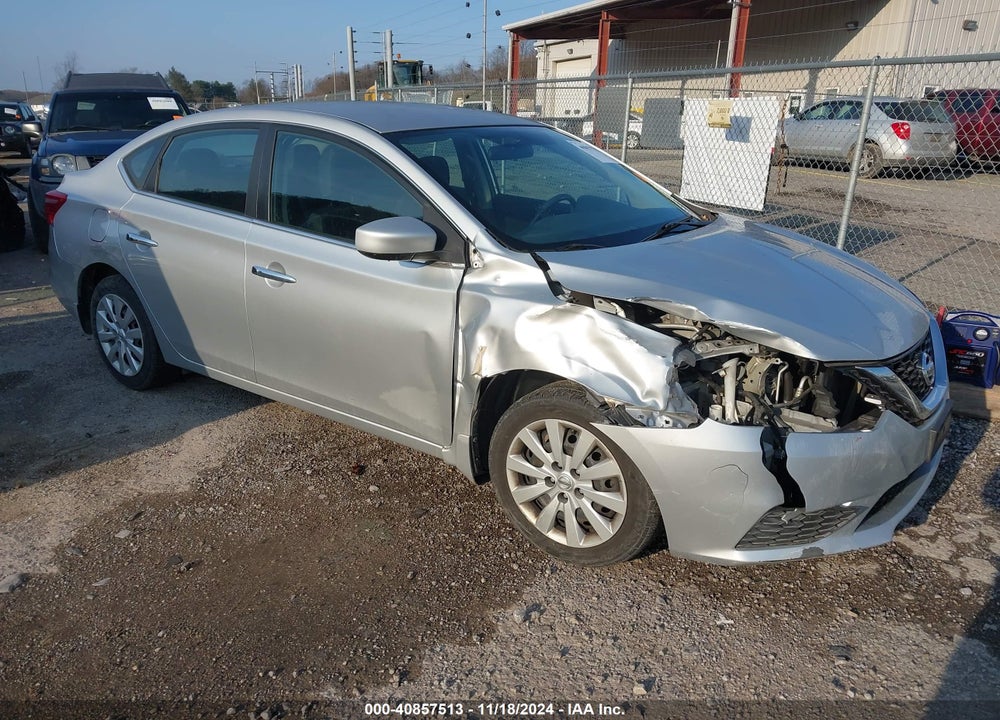 2016 NISSAN SENTRA VIN: 3N1AB7AP7GL642282