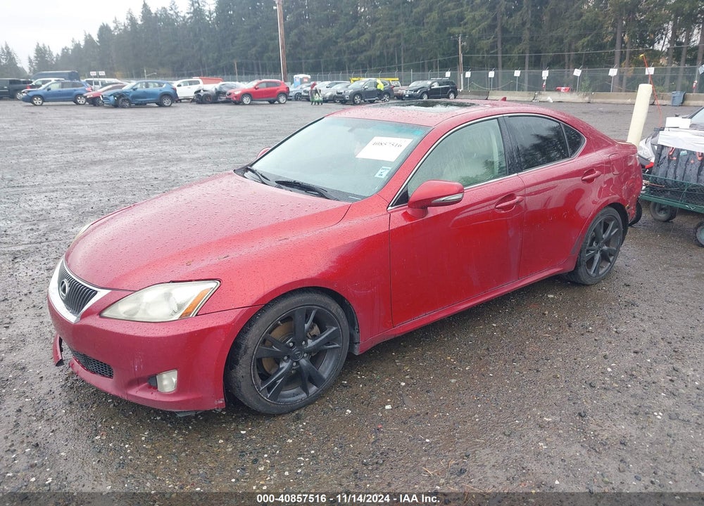 2010 LEXUS IS 250 VIN: JTHBF5C23A2098141