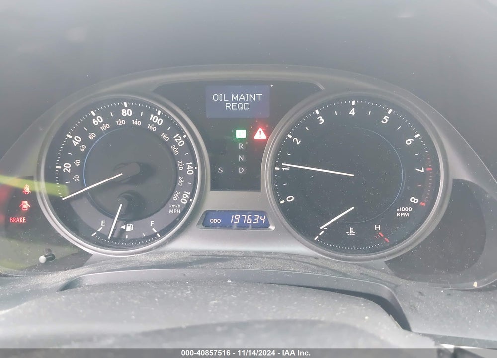 2010 LEXUS IS 250 VIN: JTHBF5C23A2098141