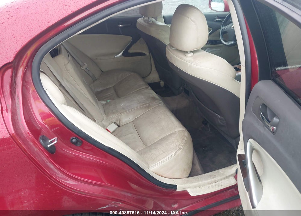 2010 LEXUS IS 250 VIN: JTHBF5C23A2098141