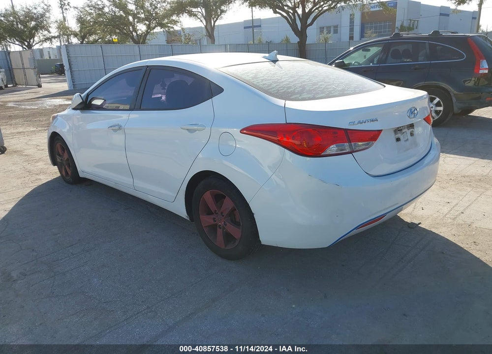 2013 HYUNDAI ELANTRA GLS VIN: 5NPDH4AE2DH311594