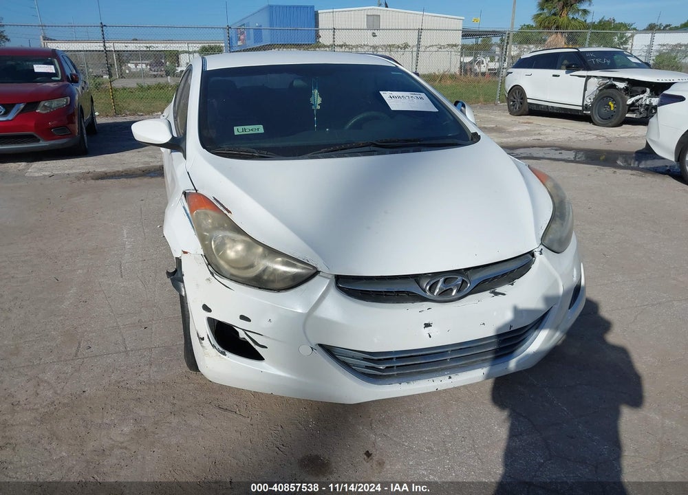 2013 HYUNDAI ELANTRA GLS VIN: 5NPDH4AE2DH311594