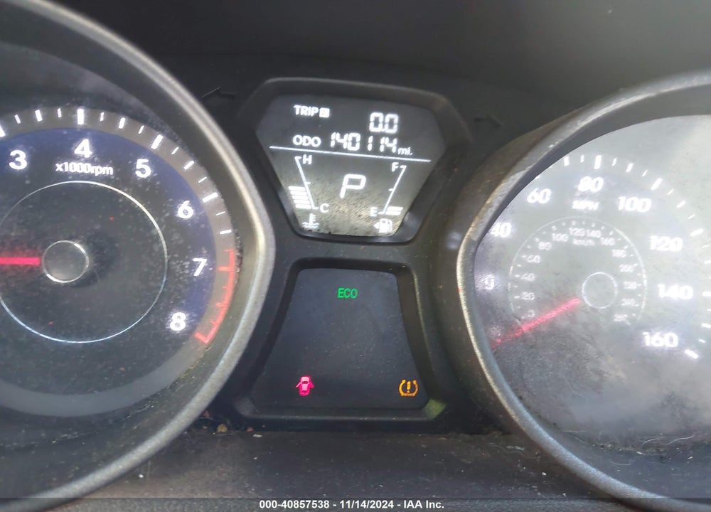 2013 HYUNDAI ELANTRA GLS VIN: 5NPDH4AE2DH311594