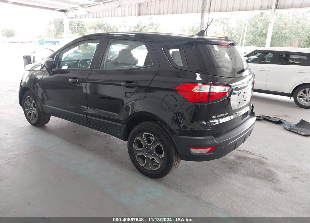 2021 FORD ECOSPORT S VIN: MAJ3S2FE0MC456791