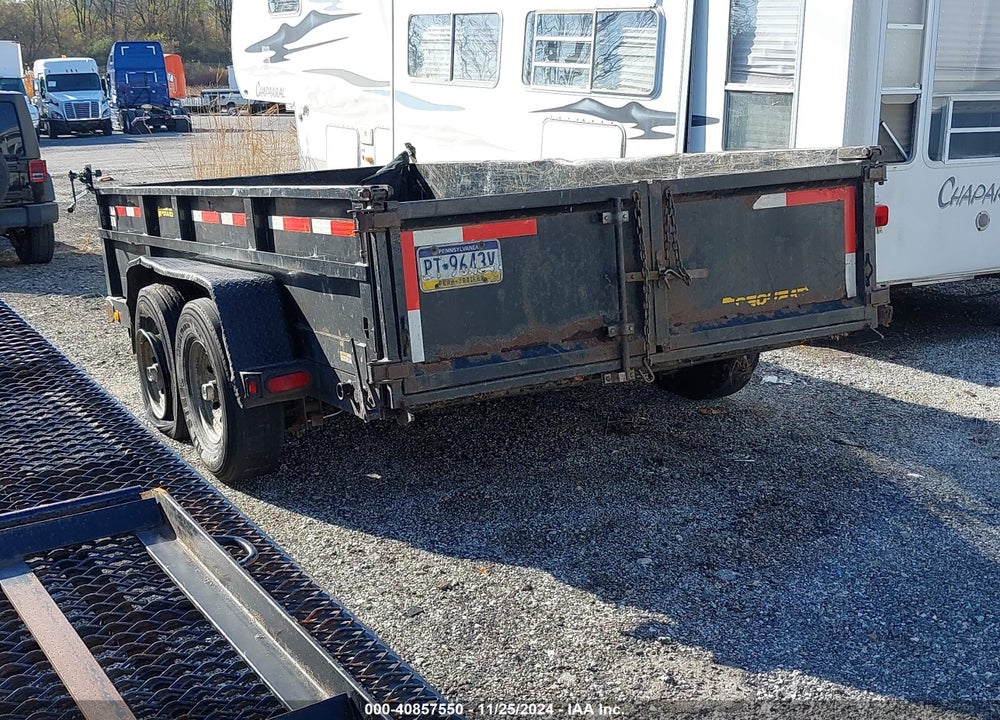 2009 PEQU DUMP TRLR VIN: 4JADT61219G119097